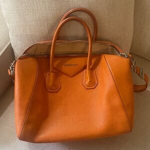 Givenchy Vibrant Orange Satchel